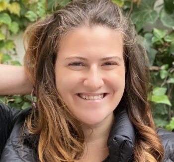 woman wearing a puffer jacket