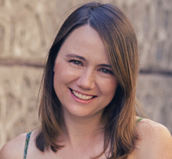 lady with a warm smile