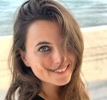 lady with a warm smile