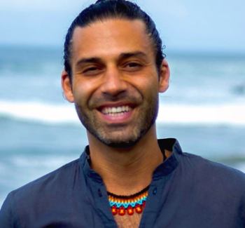 man with a warm smile