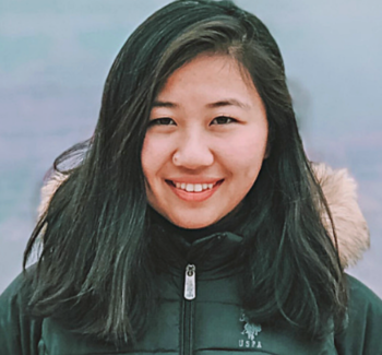 lady with a warm smile