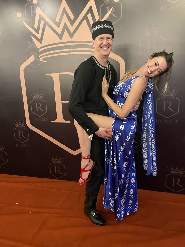 couple posing for a photo