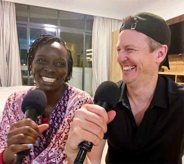 Eva Adongo in Nairobi, Kenya