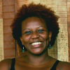lady with a warm smile